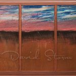 Kitchen window. Kitchen window. 3 parts in a window frame. 23 1/2 x 35 (590 x 8