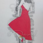 Red dress - Natalia 2. Red dress - Natalia 2.
