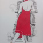 Red dress - Natalia 3. Red dress - Natalia 3.