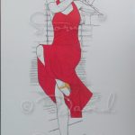 Red dress - Natalia 4. Red dress - Natalia 4.