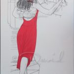 Red dress - Natalia 5. Red dress - Natalia 5.